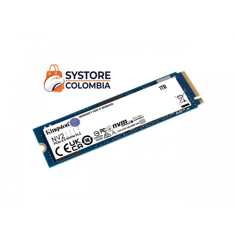 Disco Solido M 2 1TB Kingston NV2 4x4 Nvme SNV2S 1000G