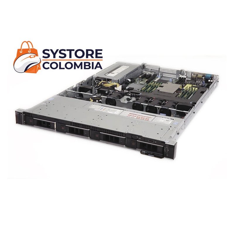 Servidor Dell R450 Intel Xeon Silver 4309 16gb 480Gb Ssd Rack 1U R450COLQ4V1 Servidor Dell R450 Intel Xeon Silver 4309 16gb 480Gb Ssd Rack 1U R450COLQ4V1