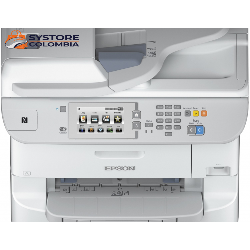 Impresora Multifuncional Epson Workforce Pro Wf 6590 Duplex Wifi Adf C11cd49201 5122