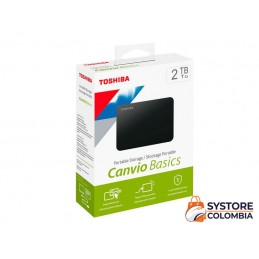 Disco Externo 2TB Toshiba Canvio Basics USB 3.0 HDTB420XK3AA