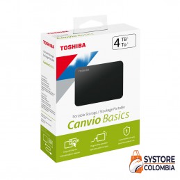 Disco Externo 4TB Toshiba Canvio Basics usb 3.0 HDTB440XK3CA