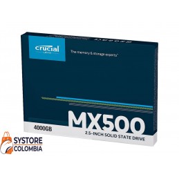 Disco Sólido Crucial MX500 4tb SATA3 3D NAND CT4000MX500SSD1