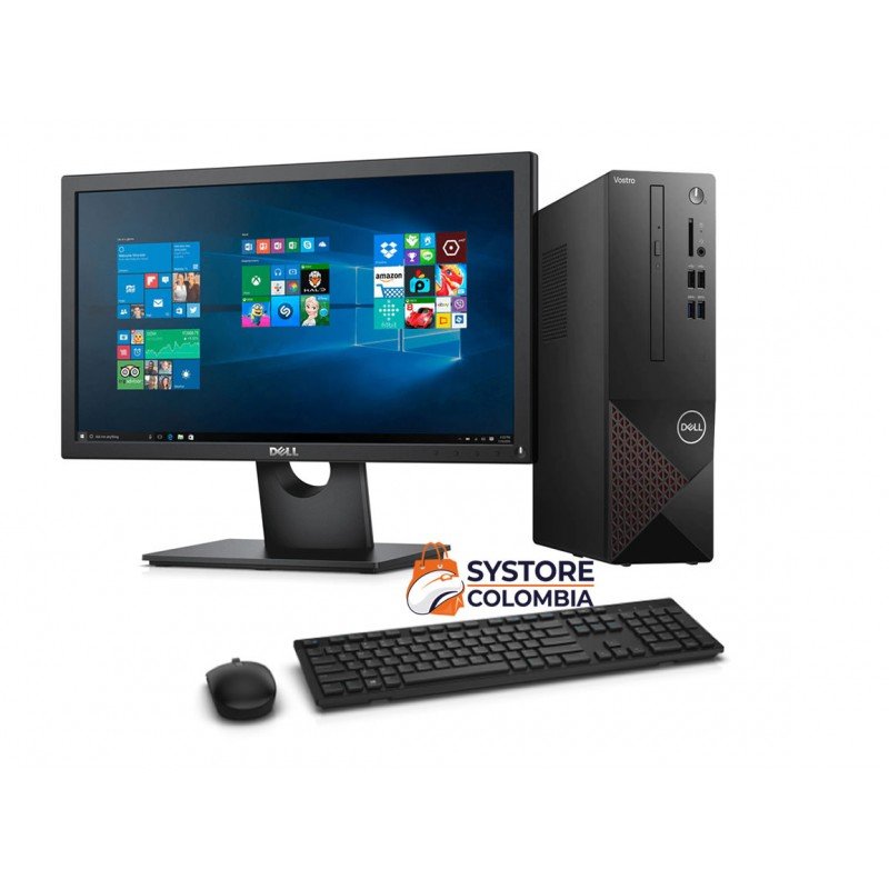 Computador Dell Vostro 3681 Core I3 10105 8GB 1Tb Win 10p Monitor 18.5 W9JJY Computador Dell Vostro 3681 Core I3 10105 8GB 1Tb Win 10p Monitor 18.5 W9JJY