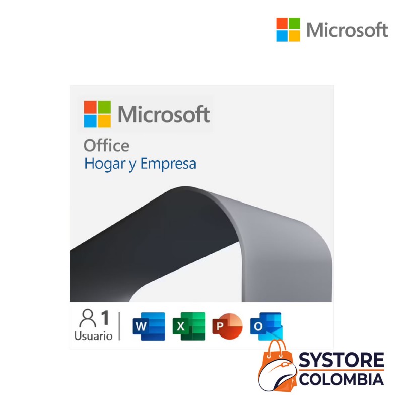 Licencia de Microsoft Office Hogar y Pequeña Empresa 2021 Esd T5D-03487