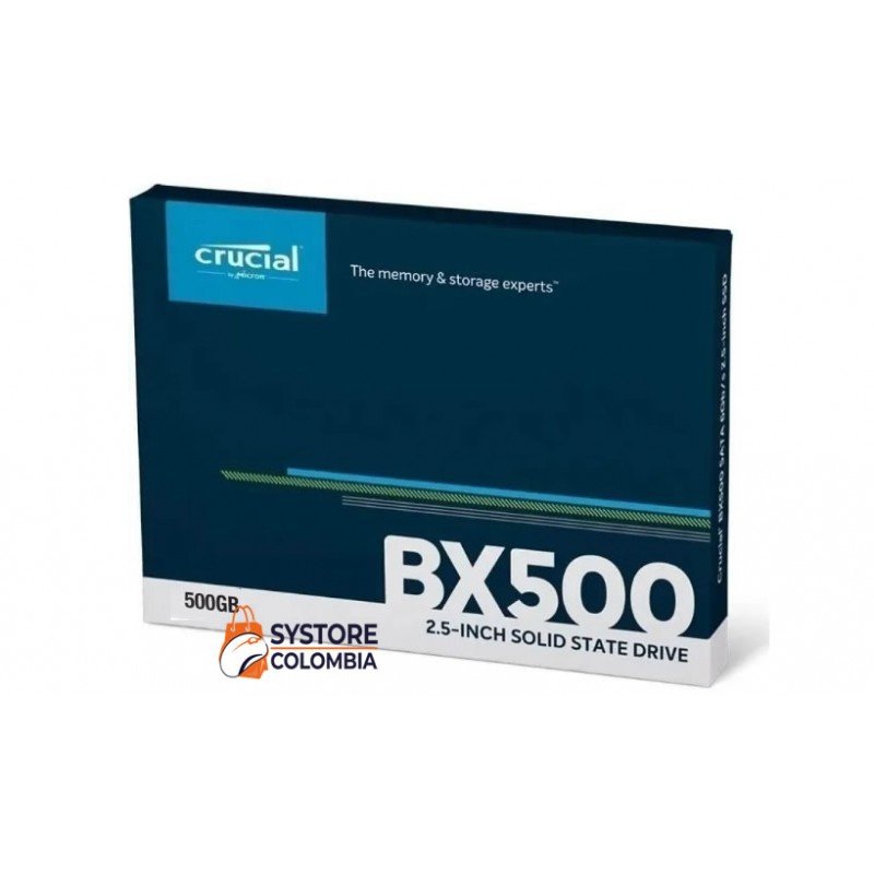 Disco Sólido 500Gb Crucial Bx500 Sata3 3d Nand CT500BX500SSD1 Disco Sólido 500Gb Crucial Bx500 Sata3 3d Nand CT500BX500SSD1