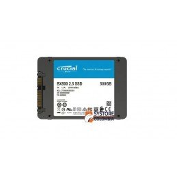 Disco Sólido 500Gb Crucial Bx500 Sata3 3d Nand CT500BX500SSD1