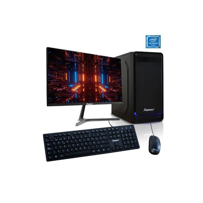 Computador Intel Celeron N4020 4GB Ram Disco 256gb Ssd Monitor 22" Computador Intel Celeron N4020 4GB Ram Disco 256gb Ssd Monitor 22"