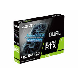 Tarjeta de Video ASUS Dual GeForce RTX 3050 OC Edition 8GB DUAL-RTX3050-O8G