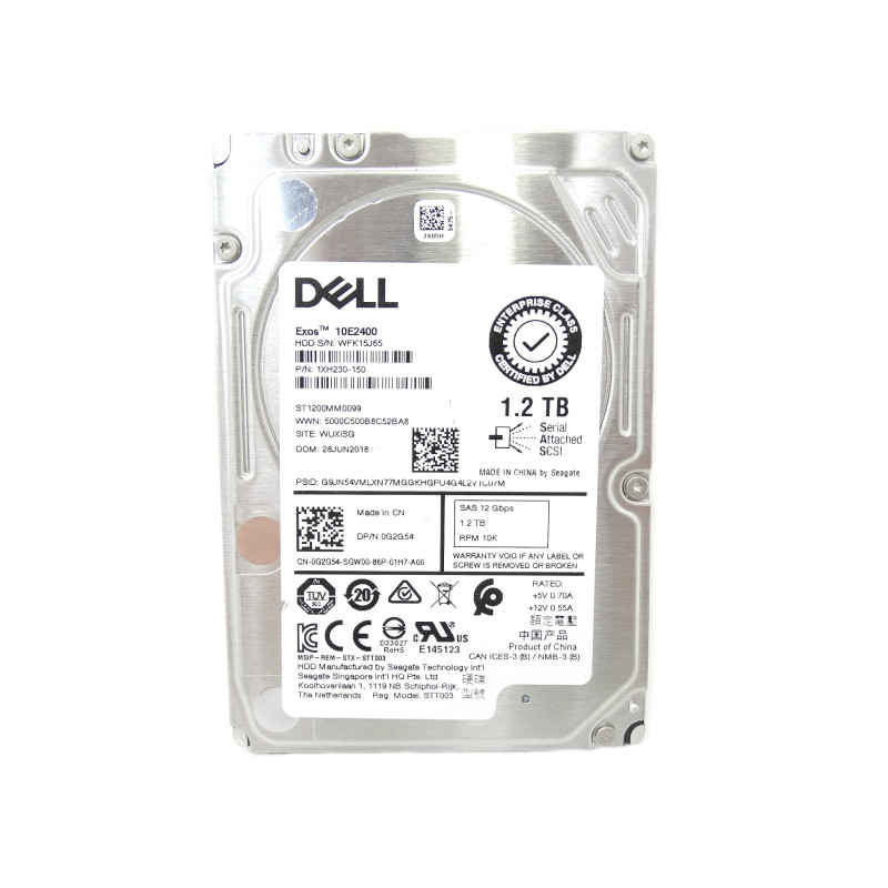 Disco Sas Dell 1.2TB 10k 12G 2.5" ST1200MM009 OG2G54