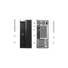 Dell Precision 5820 Intel Xeon W-2245 16gb 1tb Ssd  Tvideo 12GB W11P 3Aaños