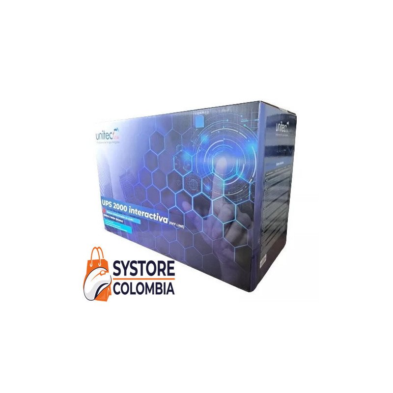 Ups Unitec Interactiva 2000 UN-I2000 1500VA 900W