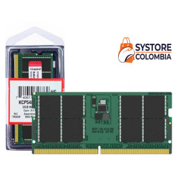 Memoria Ram Ddr5 32gb Para portatil 4800mhz Kingston  KCP548UD8-32