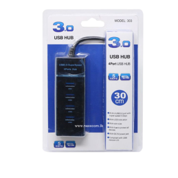 Hub para PC Usb 3.0 con 4...
