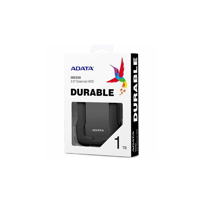 Disco Duro Externo 1tb Adata Hd330 Antigolpes Usb 3.0  AHD330-1TU31-CBK