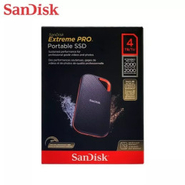 Disco Externo Solido 4TB SanDisk Extreme PRO SSD V2 SDSSDE81-4T00-G25