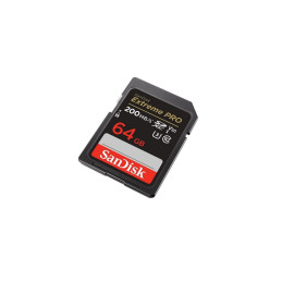 Memoria SD 64GB Sandisk Extreme Pro 4K U3 SDHC Clase 10 V30 200mb/s SDSDXXU-064G-GN4IN