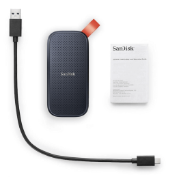 Disco Solido Externo 1tb Sandisk Portable Ssd Tipo C SDSSDE30-1T00-G26