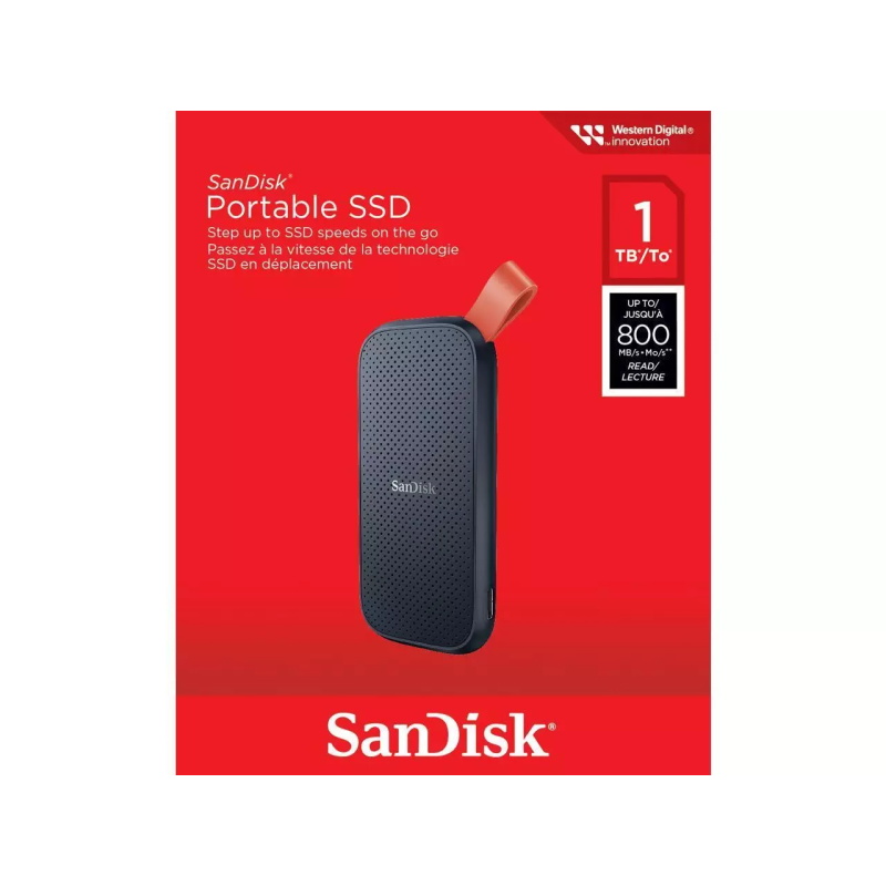 Disco Solido Externo 1tb Sandisk Portable Ssd Tipo C SDSSDE30-1T00-G26