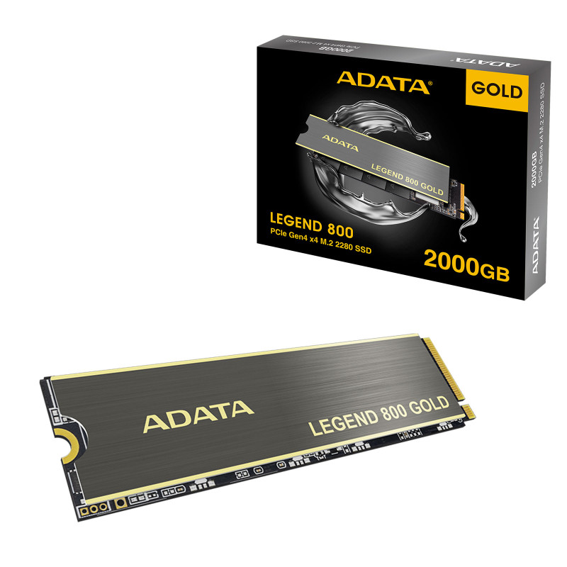 Disco Solido M.2 2Tb Adata Legend 800 Nvme ALEG-800-2000GCS