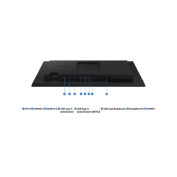 Monitor Samsung 24" Essential S4 IPS FHD 5ms 75Hz Ajustable LS24D402GANXGO