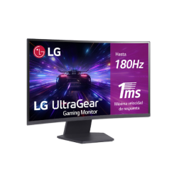 Monitor LG 27" Ultragear QHD Curvo 180hz 1ms 27GS60QC-B
