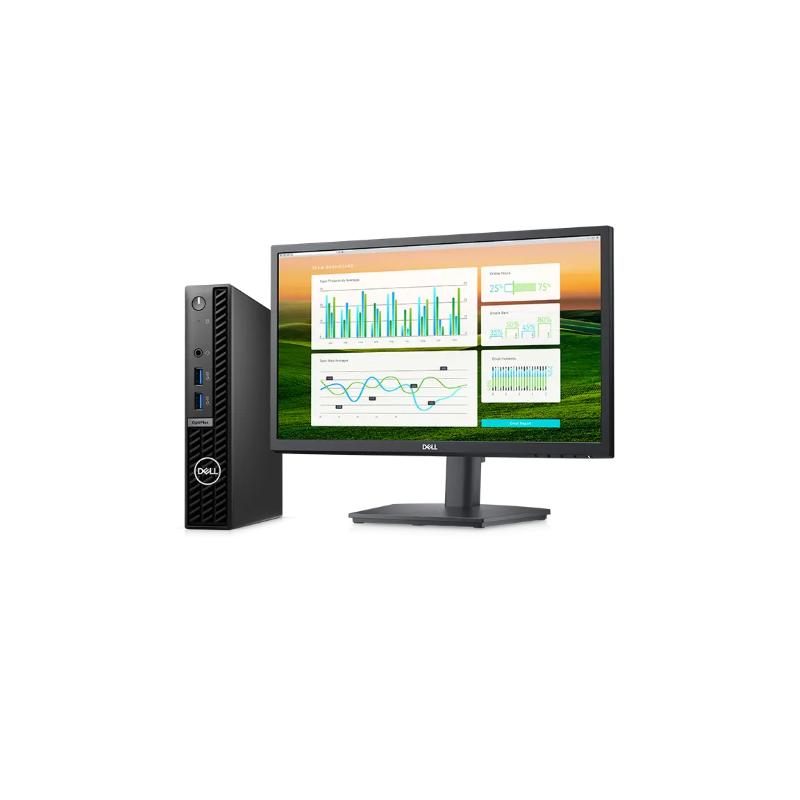 PC Dell Optiplex 7010 MFF Core i7 14700T 16Gb 512Gb SSD Monit 22" W11P 39YVT