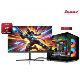 Computador Gamer Ryzen 5 5600GT 16Gb Ram 512GB Ssd TV 4060 8GB Monitor 24"