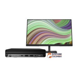 HP Prodesk Mini 400 G9P MFF Core i7 14700T 8gb 512gb Ssd W11P Monitor 22" A17JQLA