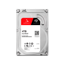 Disco Duro Nas 4tb Seagate Ironwolf 5400rpm St4000vn006