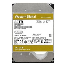 Disco Duro Servidor Sata 22tb Wester Digital Gold 7200 RPM 512MB WD221KRYZ