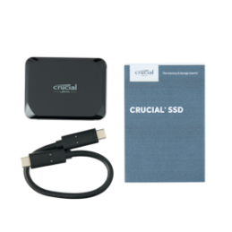 Disco Externo Sólido 2Tb Crucial X9 USB 3.2 USB-C USB-A CT2000X9SSD9