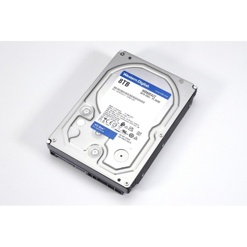 Disco para Pc 8Tb Western Digital Blue 5640Rpm P300 WD80EAAZ Disco para Pc 8Tb Western Digital Blue 5640Rpm P300 WD80EAAZ
