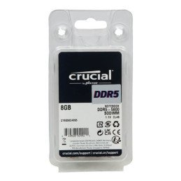 Memoria Ram Ddr5 8gb Crucial 5600mhz Portatil CT8G56C46S5