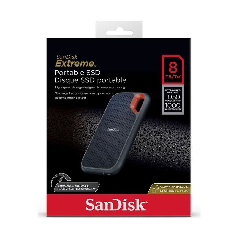 Disco Solido Externo 8TB Sandisk Extreme V2 SDSSDE61-8T00-G25 Disco Solido Externo 8TB Sandisk Extreme V2 SDSSDE61-8T00-G25