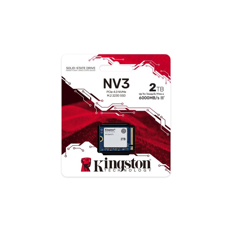 Disco Solido 2Tb M.2 Kingston Nv3 2230 SNV3SM3/2T0