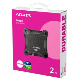 Disco Externo Solido 2TB Adata Antigolpes SD620 SD620-2TCBK