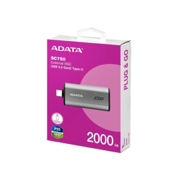 Disco Solido Externo 2TB Adata SC750 Usb C SC750-2000G-CCBK