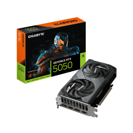 Tarjeta de Video Gigabyte RTX 5050 Windforce OC 8G GV-N5050WF2OC-8GD