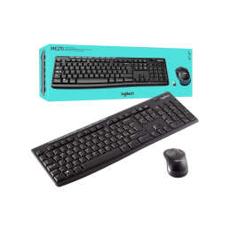 Combo Logitech Teclado y Mouse Inalambrico MK270 920-004432 Combo Logitech Teclado y Mouse Inalambrico MK270 920-004432