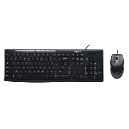 Combo Logitech Teclado y Mouse Usb MK200 920-002716