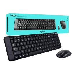 Combo Logitech teclado y Mouse Inalambrico MK220 920-004430