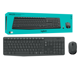 Combo Logitech Teclado y Mouse Inalambrico MK235 920-007901