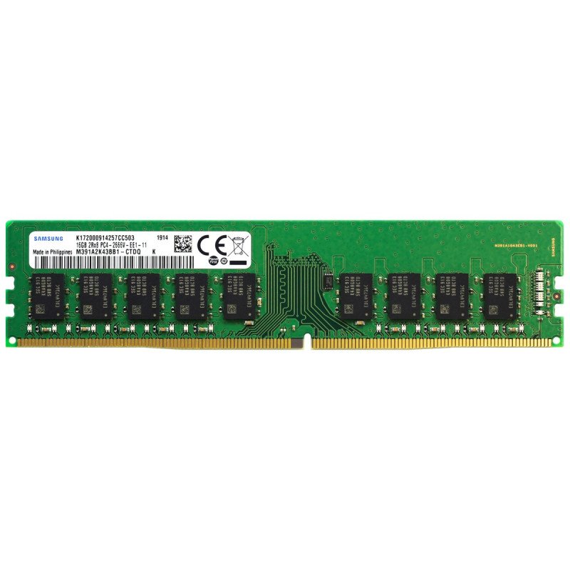 Memoria Ram Samsung Ddr4 16gb 2400mhz Ecc Udimm M391A2K43BB1-CRCQ
