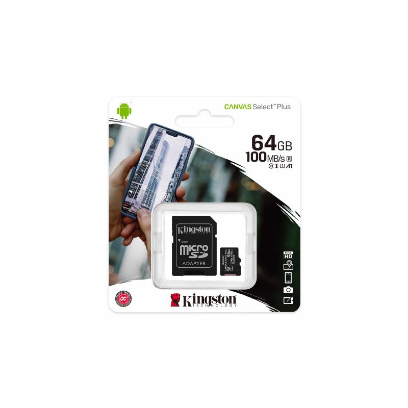 Memoria Micro SD 64GB Kingston