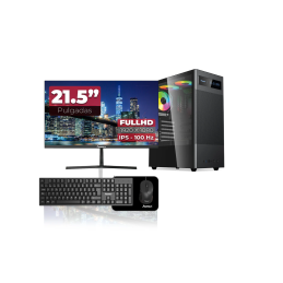 Computador Amd Ryzen 5 8500G Six Core 5.0 Ghz 16Gb Ram 512gb Ssd Monitor 22"