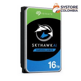 Disco Duro Dvr 16tb Seagate Skyhawk AI 7.200Rpm 3.5" ST16000VE002