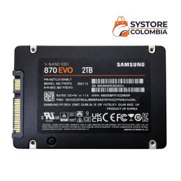 Disco Solido 2tb Samsung 870 EVO Sata3 MZ-77E2T0B/AM