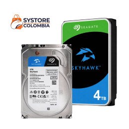 Disco Duro 4Tb DVR Seagate SkyHawk sata 3.5" ST4000VX016 Systore colombia
