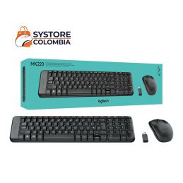 Combo Logitech teclado y Mouse Inalambrico MK220 920-004430