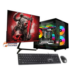 Computador Intel Core I7 12700 Gamer 16Gb Ram 512gb  Ssd Rtx 5060 8gb W11P Monitor 24"